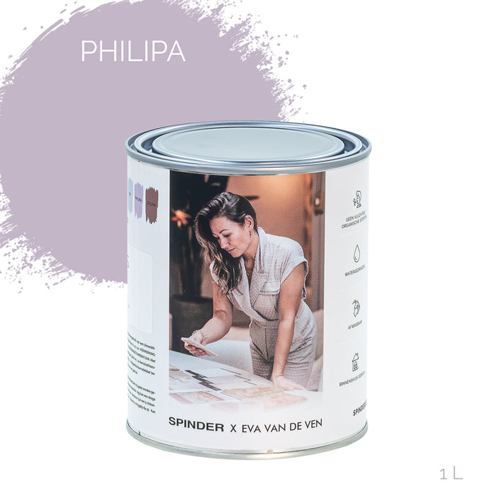 Spinder x Eva van de Ven - 1L Matte Muurverf - Philipa