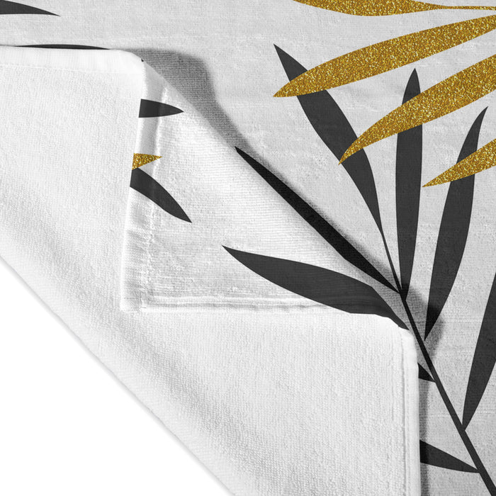 Blanc Handdoek Foliage