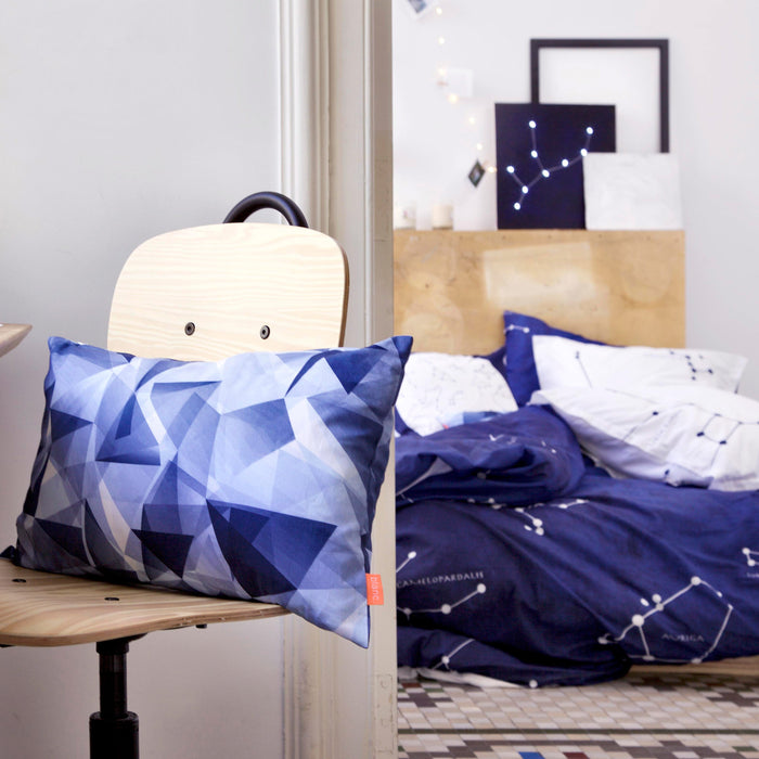 Blanc Dekbedovertrek Cosmos