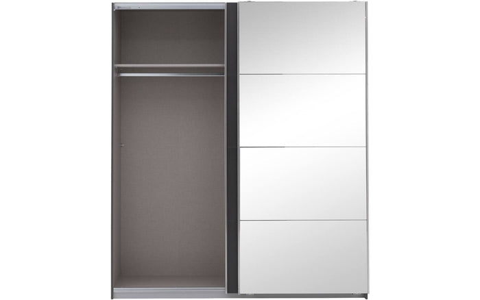 Goossens Kledingkast Miami - 180  cm breed  229  cm hoog