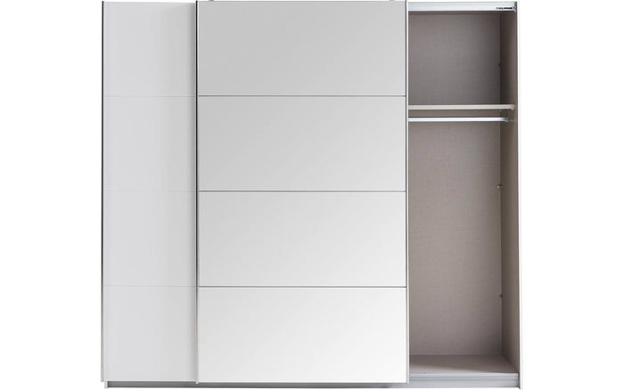 Goossens Kledingkast Miami - 180  cm breed  229  cm hoog