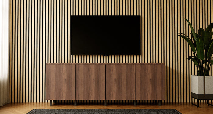 Artego Design Trentino Ayaya 163 cm Dressoir Walnoot