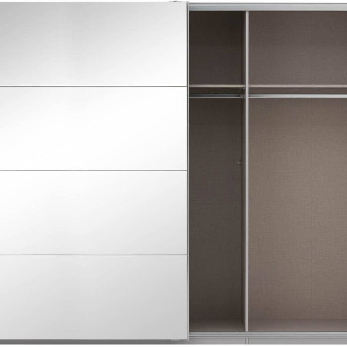 Goossens Kledingkast Miami - 271  cm breed  229  cm hoog