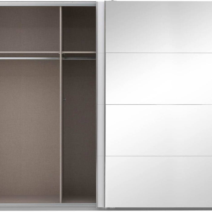 Goossens Kledingkast Miami - 271  cm breed  229  cm hoog