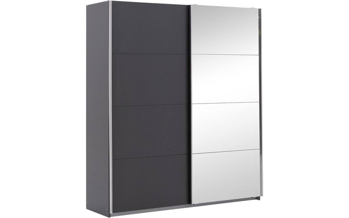 Goossens Kledingkast Miami - 180  cm breed  229  cm hoog