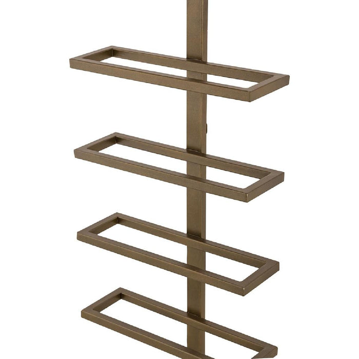 PTMD Icon Wijnrek - 10 x 27 x 116 cm - Ijzer - Goud