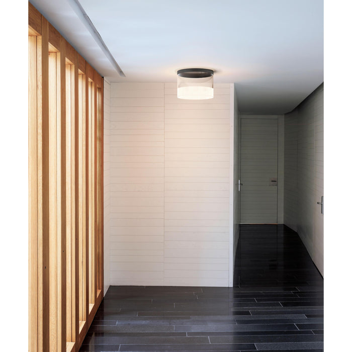 Dots 4660 wandlamp LED Ø17.5 Grey L1