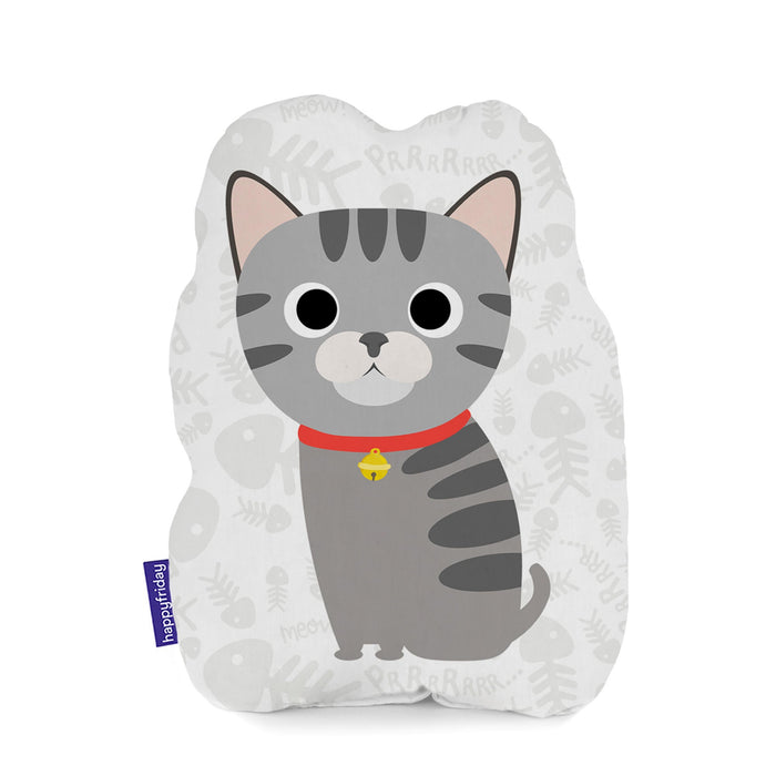 Cats Kussen 40x30 cm Mr Fox, Veelkleurig, 100% Katoen (buitenkant) 100% Polyester (vulling), de kwaliteit van 150 TC