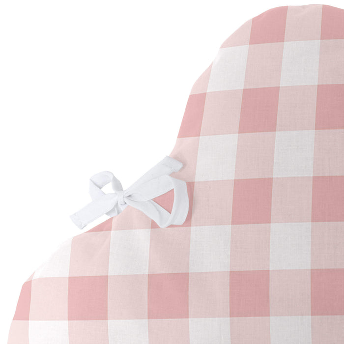 Vichy Hoofdbeschermer 60x40 cm Roze Basic Kids, Rosa, 100% katoen, de kwaliteit van 150 hilos