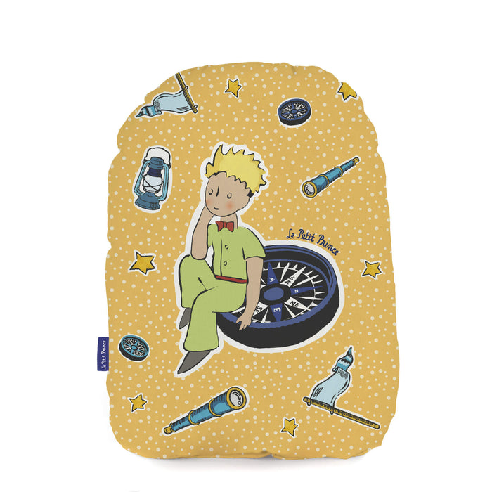 Navigateur Kussen 40x30 cm Le Petit Prince, Veelkleurig, 100% katoen, de kwaliteit van 150 TC