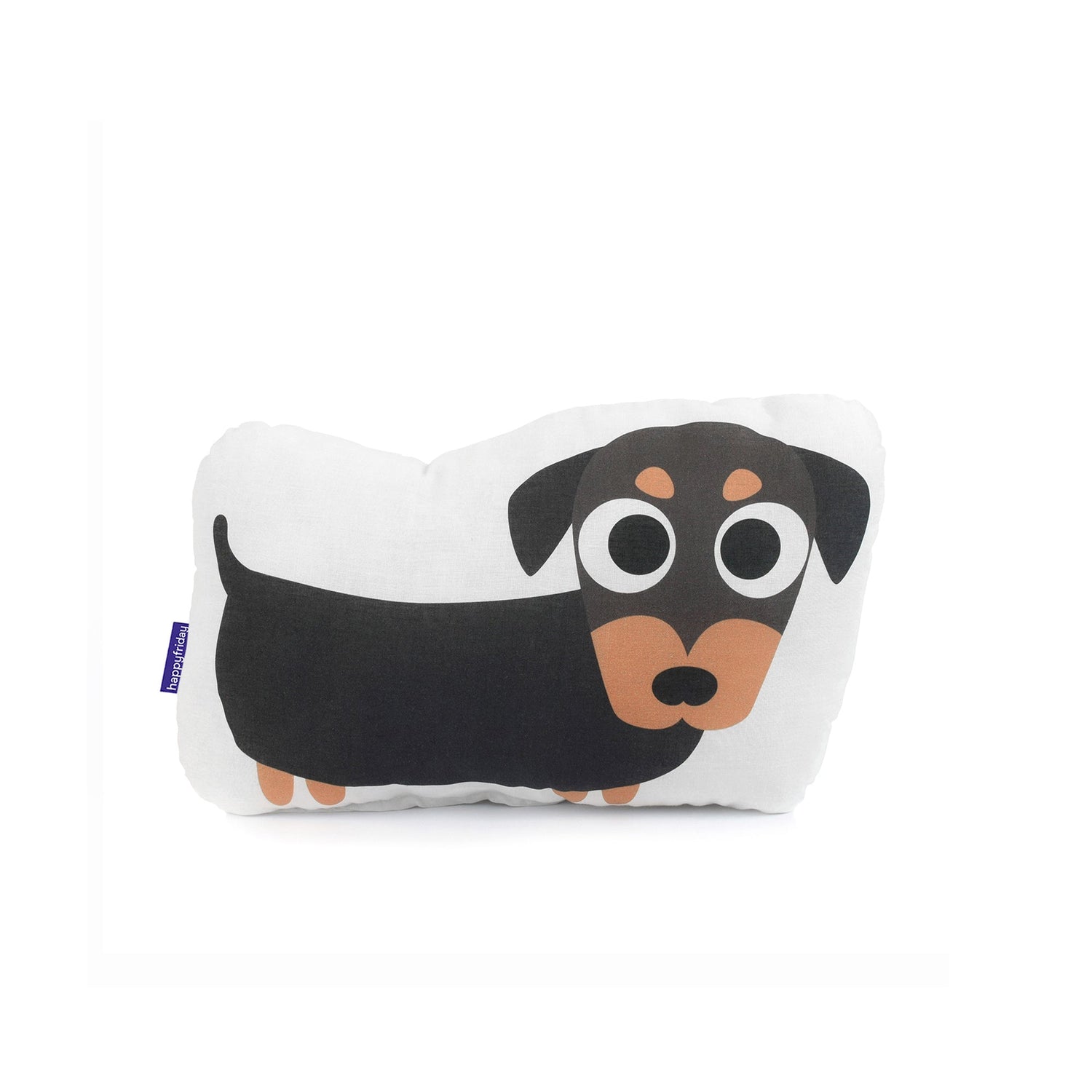 Dogs Kussen 40x30 cm Mr Fox, Veelkleurig, 100% katoen, de kwaliteit van 150 TC