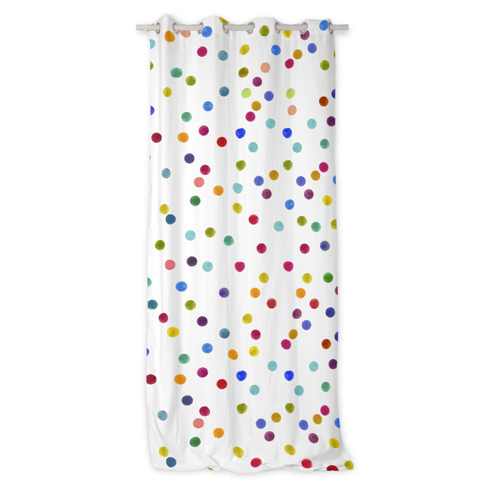 Confetti Gordijn 140x300 cm Happyfriday, Veelkleurig, 100% polyester, de kwaliteit van