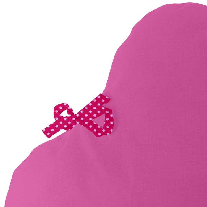 Nube Wieg60x40 cm Fuchsia Basic Kids, Fuchsia, 100% katoen, de kwaliteit van 150 hilos