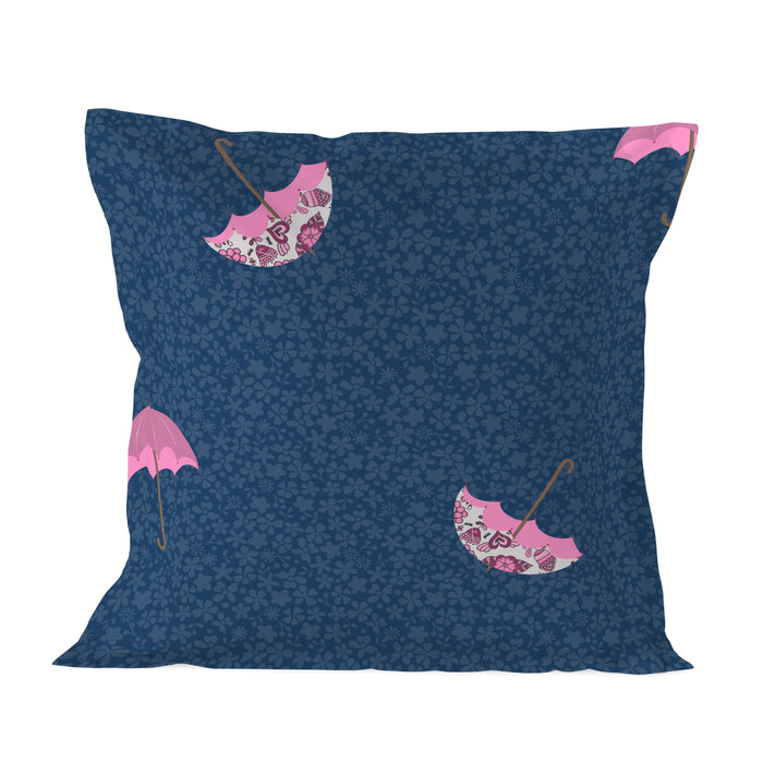 Nanny Kussensloop (D) Mr Fox, Veelkleurig, 100% katoen, de kwaliteit van 150 TC