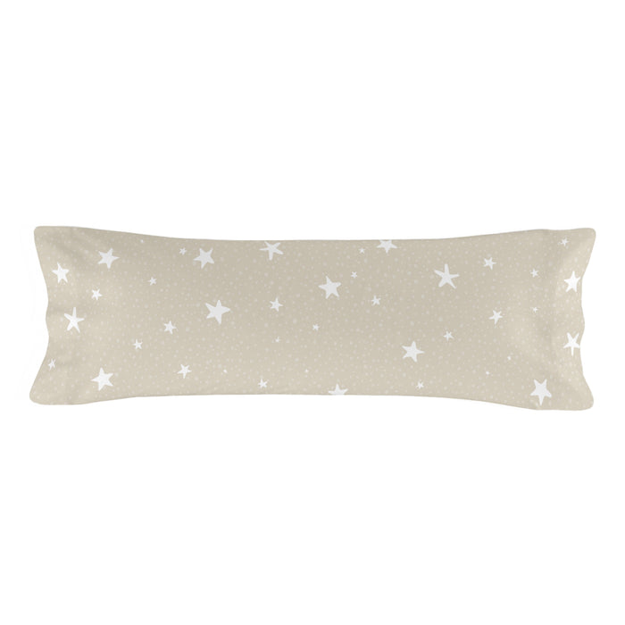 Little star Dekbedovertrek 2-delig Beige Basic Kids, Beige, 100% katoen, de kwaliteit van 150 hilos