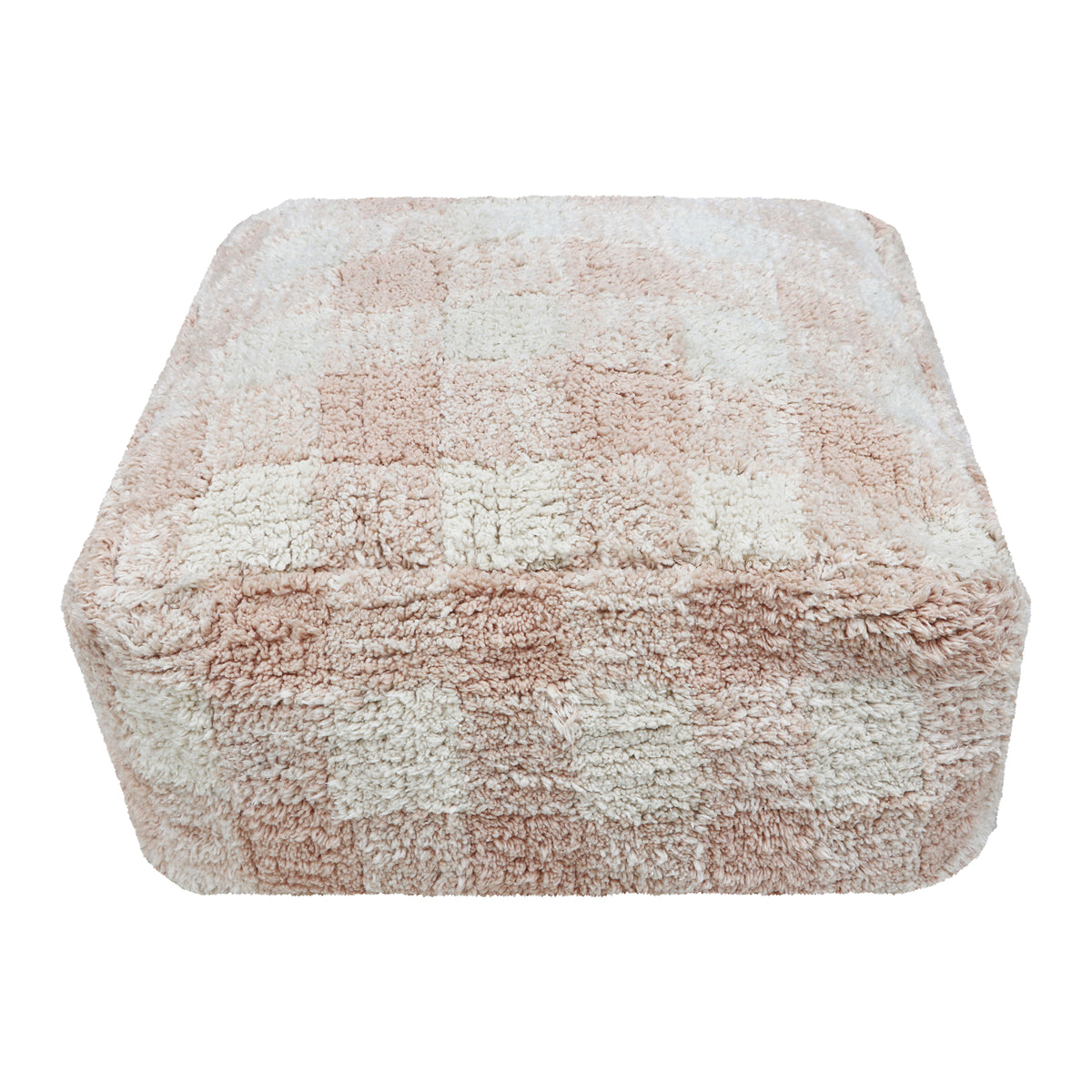 Lorena Canals Vichy Poef - Roze