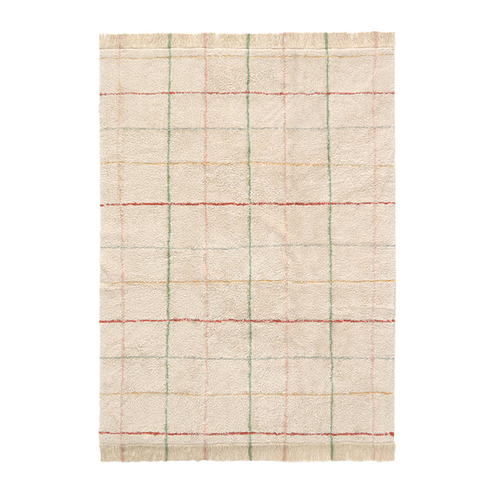 Lorena Canals Farm Vloerkleed 140 x 200 cm - Gekleurde Strepen