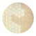 Lorena Canals Planet Bee Honingraat Vloerkleed Ø 140 cm - Goud