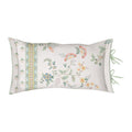 Pip Studio Kili Flower Sierkussen 35 x 60 cm - Wit