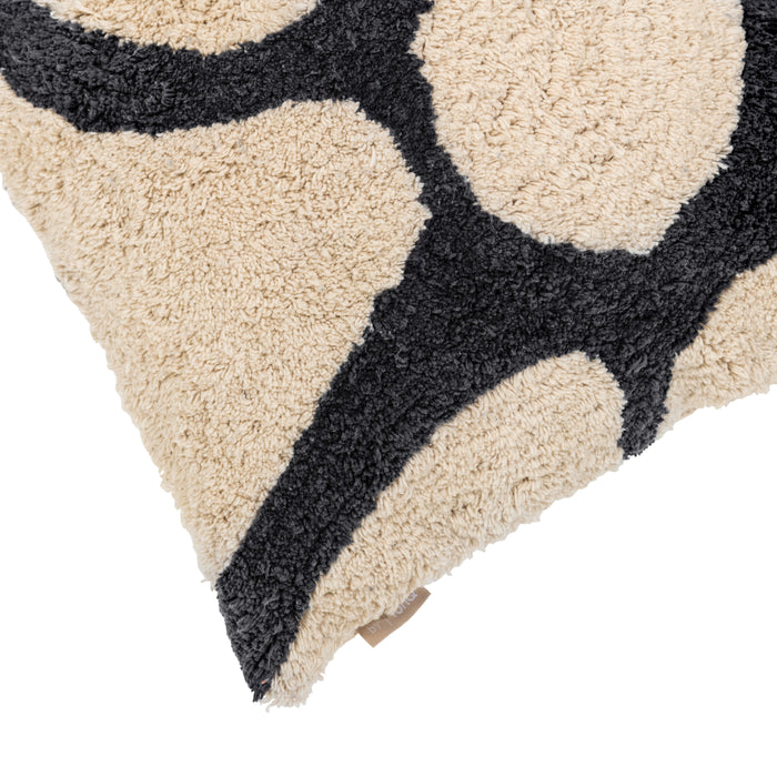 by fonQ Flora Sierkussen 40 x 60 cm - Zwart