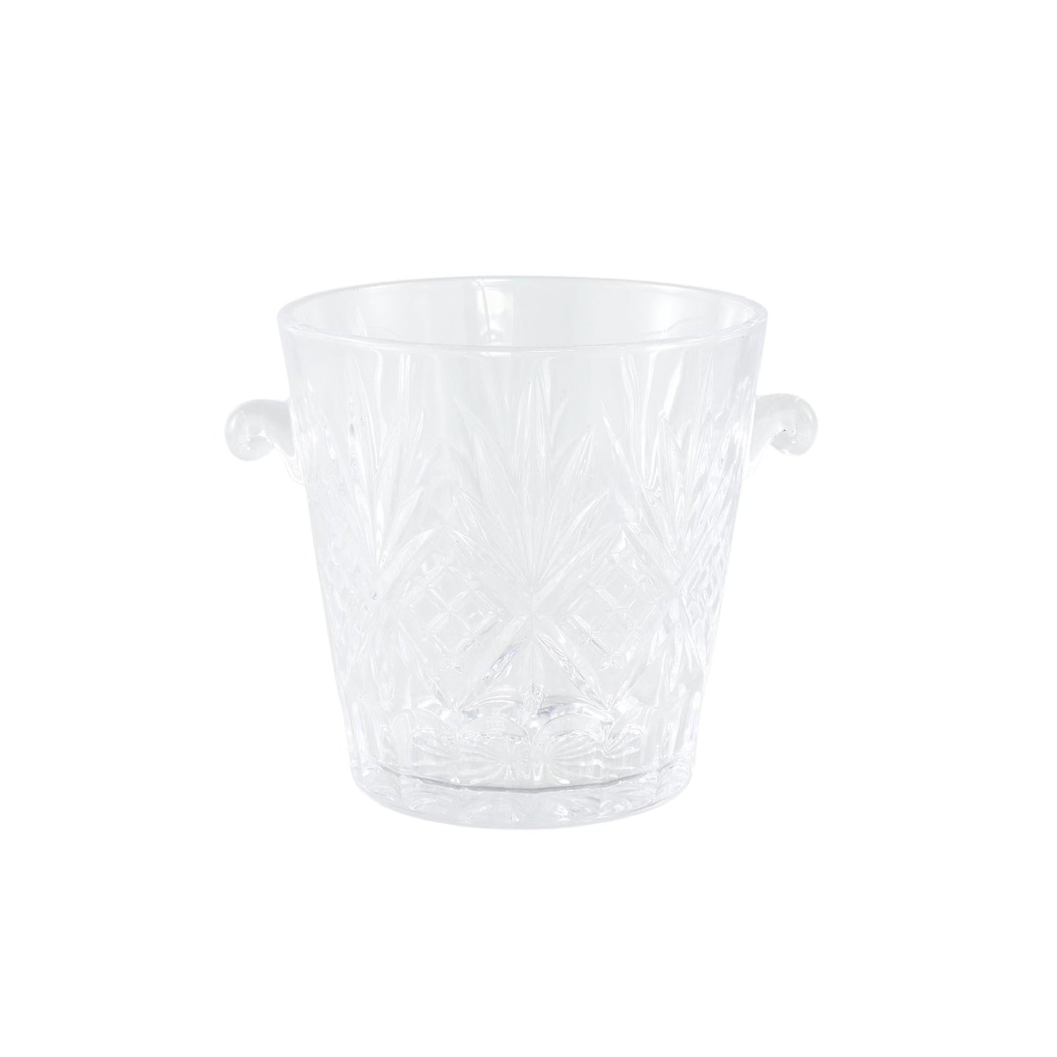 PTMD Glas Glass - 23x17x17 cm - Glas - Transparant