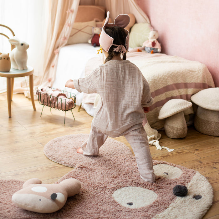 Lorena Canals Edgar Plans Vloerkleed 100 x 120 cm - Mighty Mouse