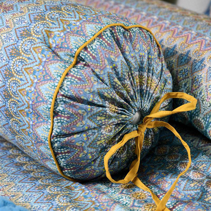 Pip Studio Ashanti Rolkussen 22 x 70 cm - Blauw