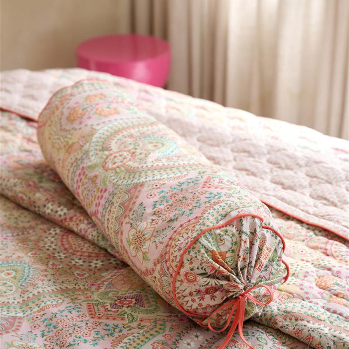 Pip Studio Jabali Flower Rolkussen 22 x 70 cm - Coral