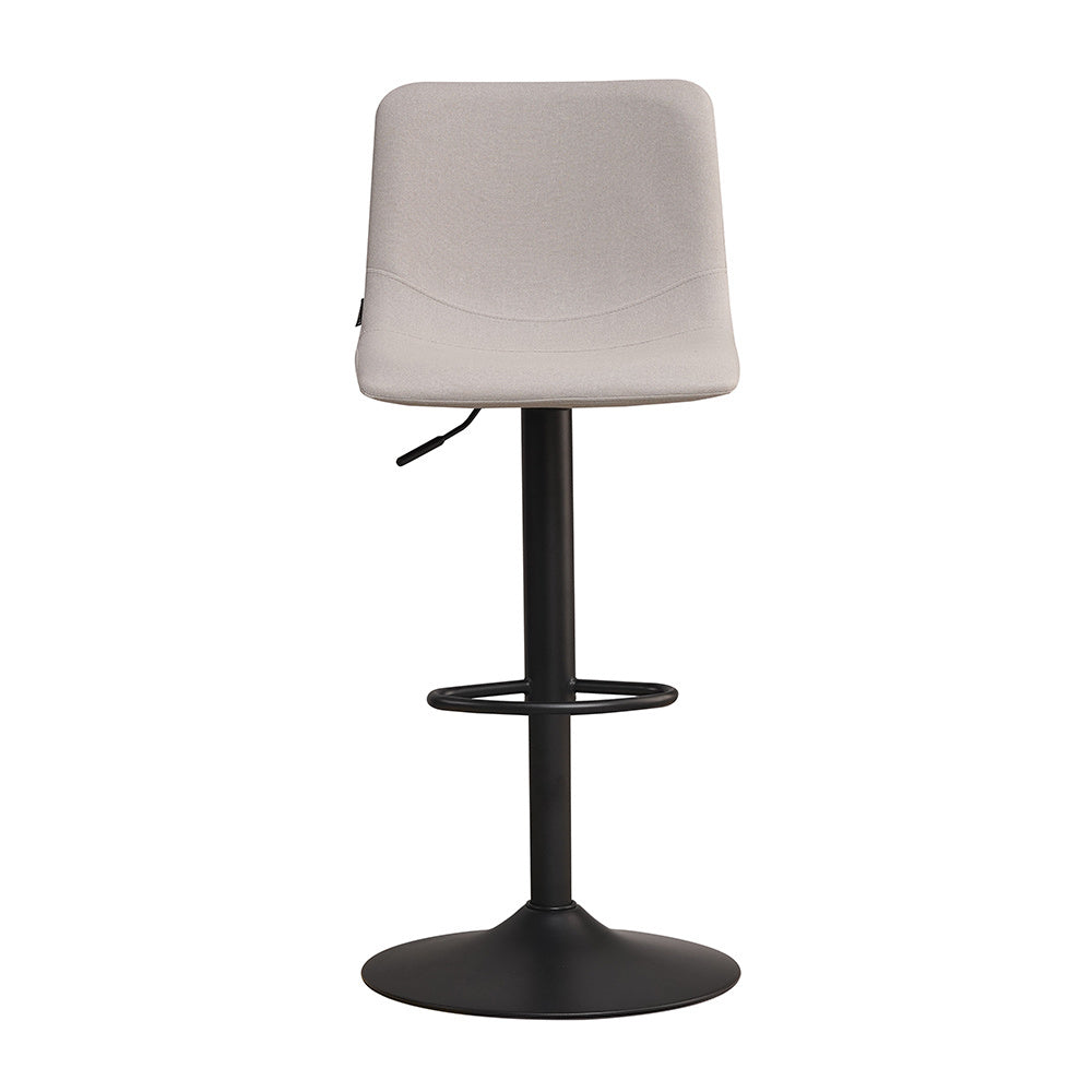 Bronx71 Scandinavische barkruk Eva draaibaar gerecyclede stof grijs