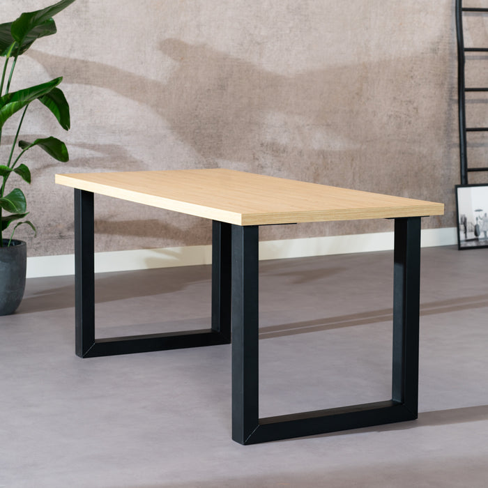 Bronx71 Eettafel Alec melamine eiken 160 x 80 cm