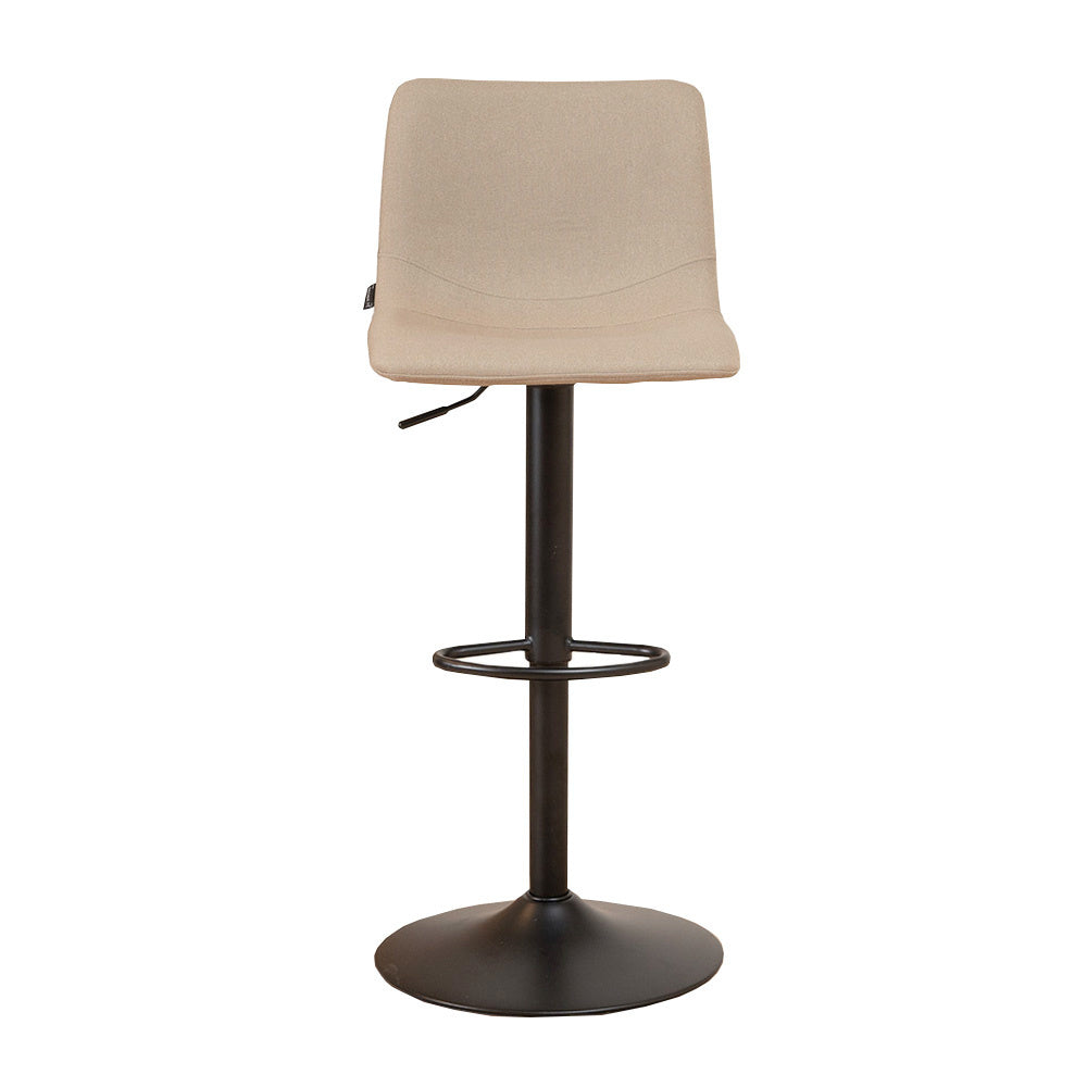 Bronx71 Scandinavische barkruk Eva draaibaar gerecyclede stof taupe