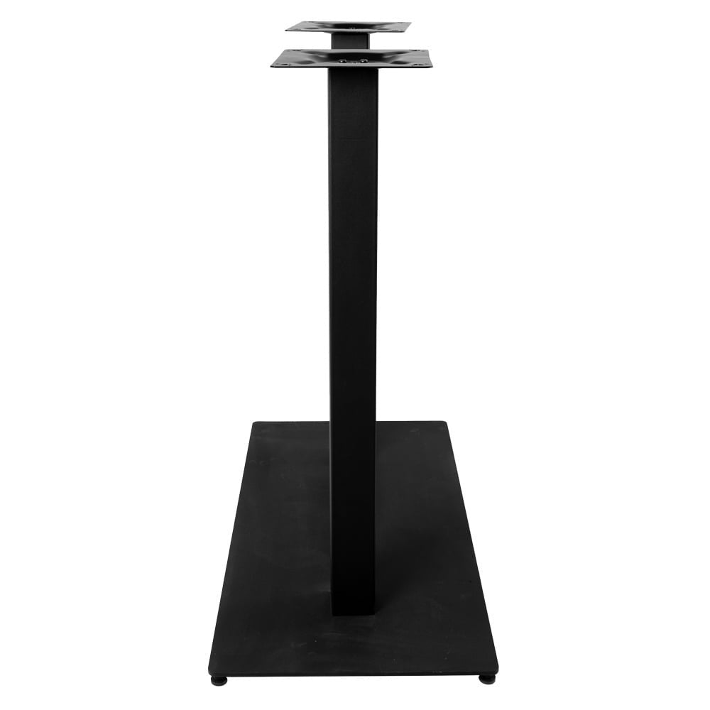 Bronx71 Bartafelonderstel Tomi bistro dubbel metaal zwart 105 cm