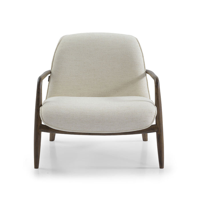 Bronx71 Scandinavische fauteuil Vidar linnen off white