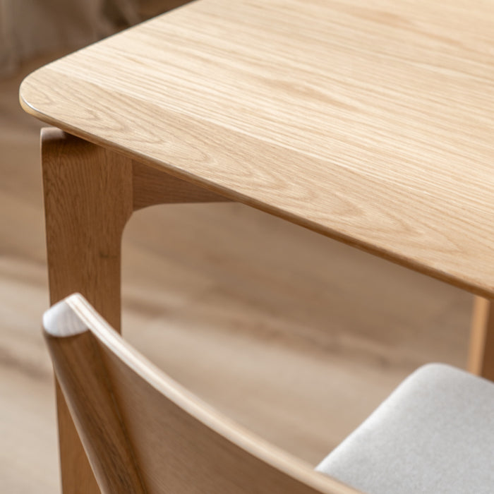 Bronx71 Scandinavische eettafel Cala naturel eiken 180 x 90 cm