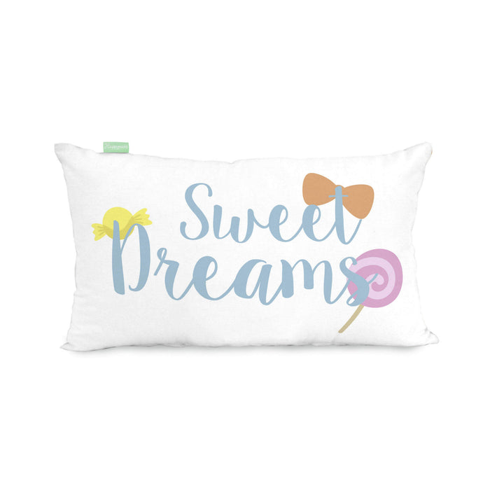 Candies Kussenhoes 50x30 cm Happynois, Veelkleurig, 100% katoen, de kwaliteit van 150 hilos