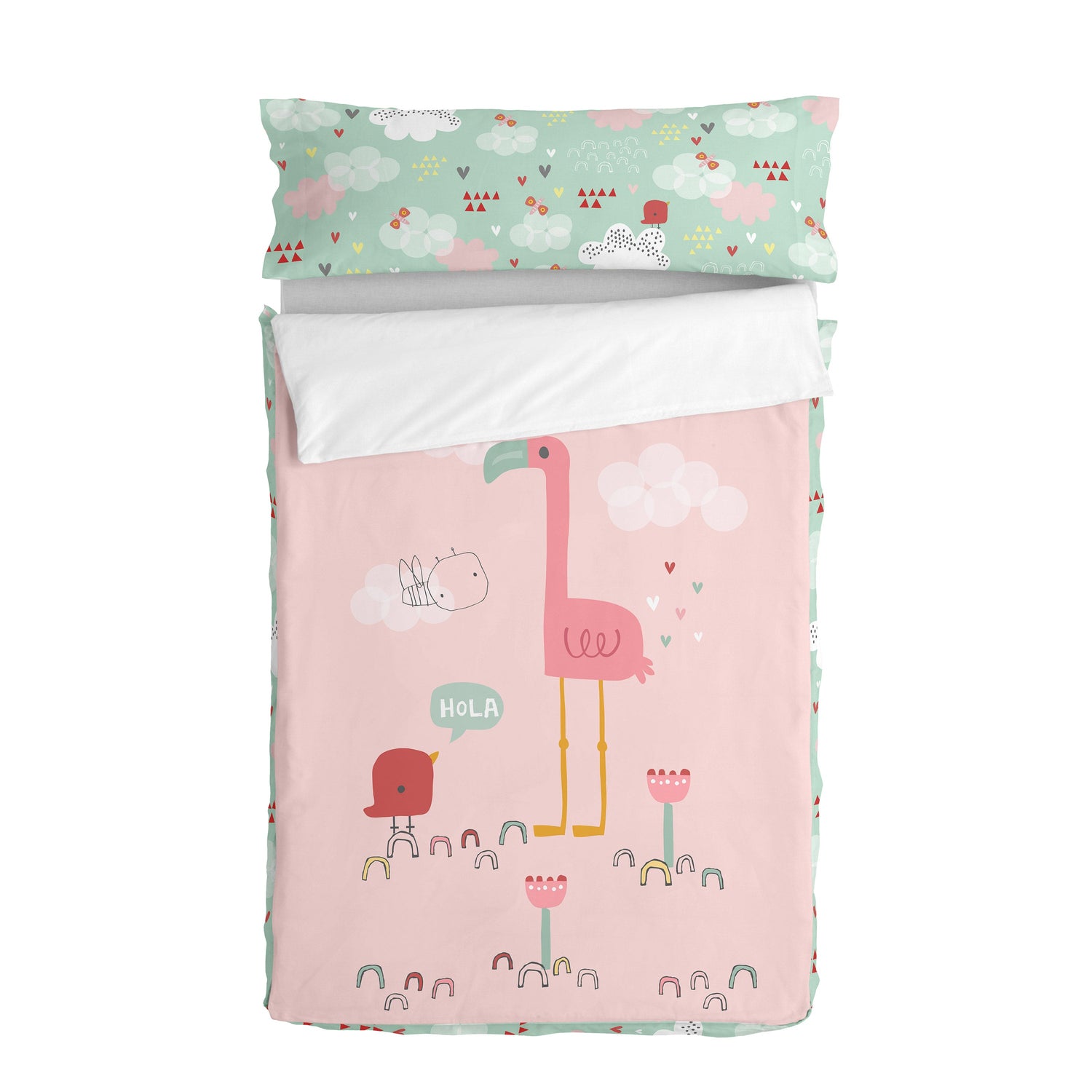 Hola Noordse tas Moshi Moshi, Veelkleurig, 100% Katoen (buitenkant) 100% Polyester (vulling), de kwaliteit van 150 TC