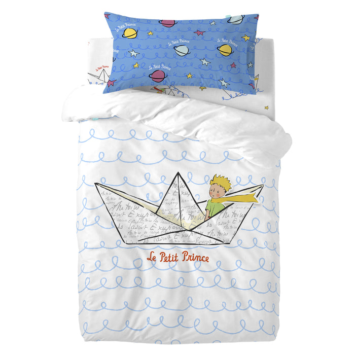 Navire Dekbedovertrek wieg 2-delig Le Petit Prince, Veelkleurig, 100% katoen, de kwaliteit van 150 TC