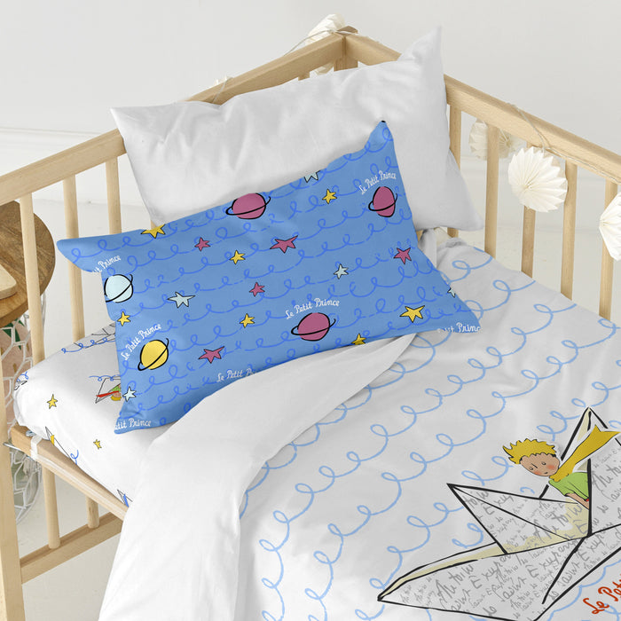 Navire Dekbedovertrek wieg 2-delig Le Petit Prince, Veelkleurig, 100% katoen, de kwaliteit van 150 TC