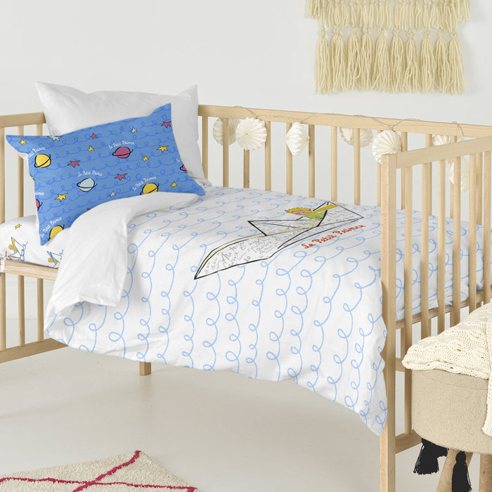 Navire Dekbedovertrek wieg 2-delig Le Petit Prince, Veelkleurig, 100% katoen, de kwaliteit van 150 TC