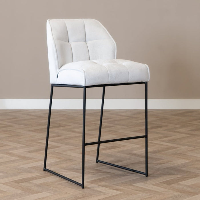 Bronx71 Scandinavische barkruk Jelle off white 82 cm