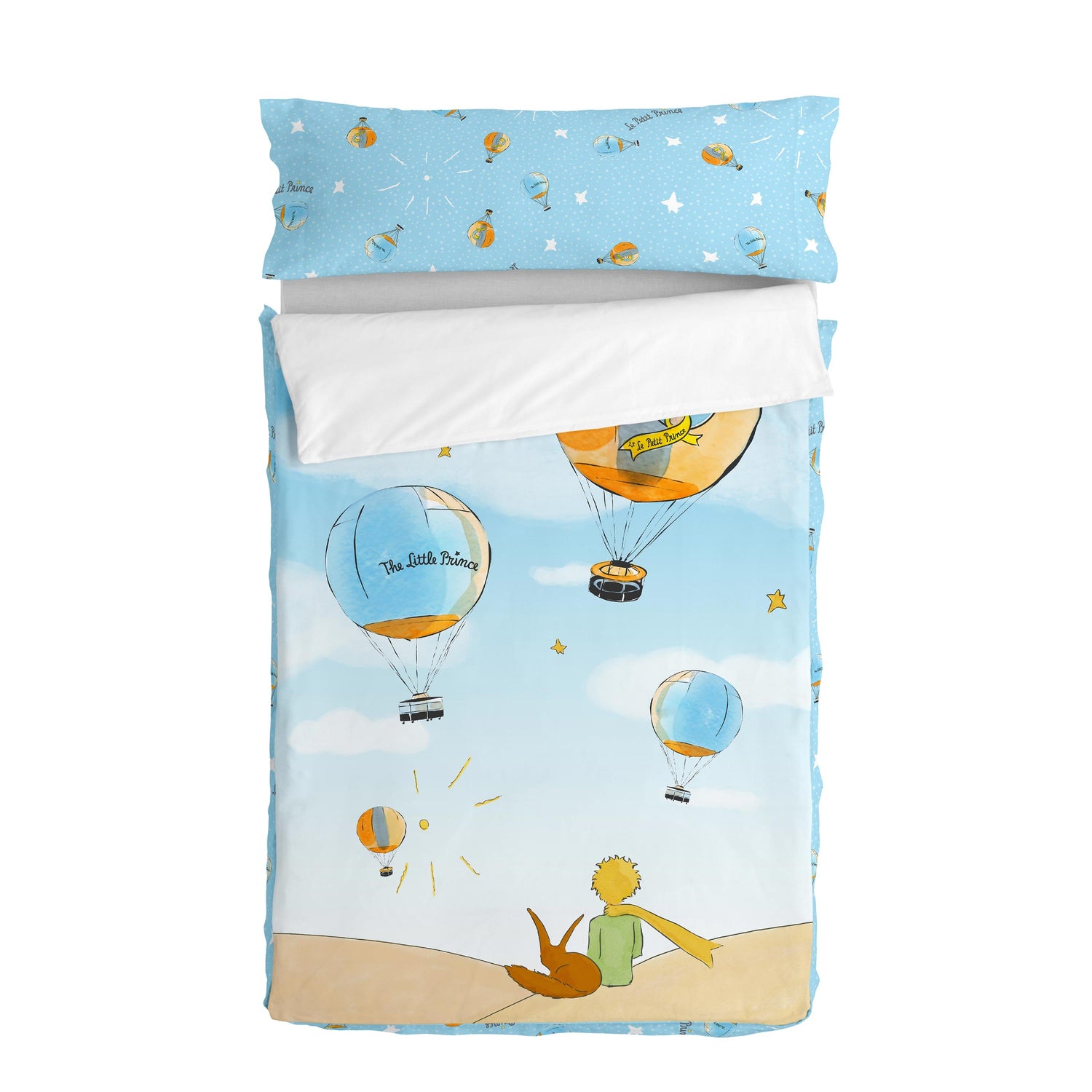 Montgolfiere Noordse tas Le Petit Prince, Veelkleurig, 100% Katoen (buitenkant) 100% Polyester (vulling), de kwaliteit van 150 TC