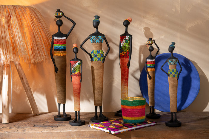 J-Line Afrikaanse Dame Poly Mix Large Assortiment Van Drie