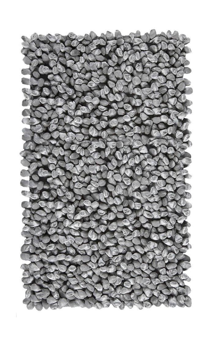 Rocca Badmat Silver Grey | 60 x 60 cm | Grijs | Katoen | Polyester