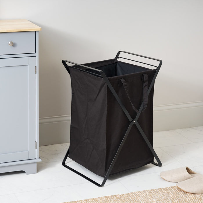 Yamazaki Wasmand met Uitneembare Waszak - Tower - Zwart