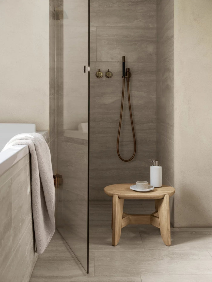 Creto Toiletborstel Lily White | Wit | Polystone