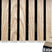 Adeqo   Akoestische panelen   Rustiek Eiken 300 x 60 cm  3 zijdig