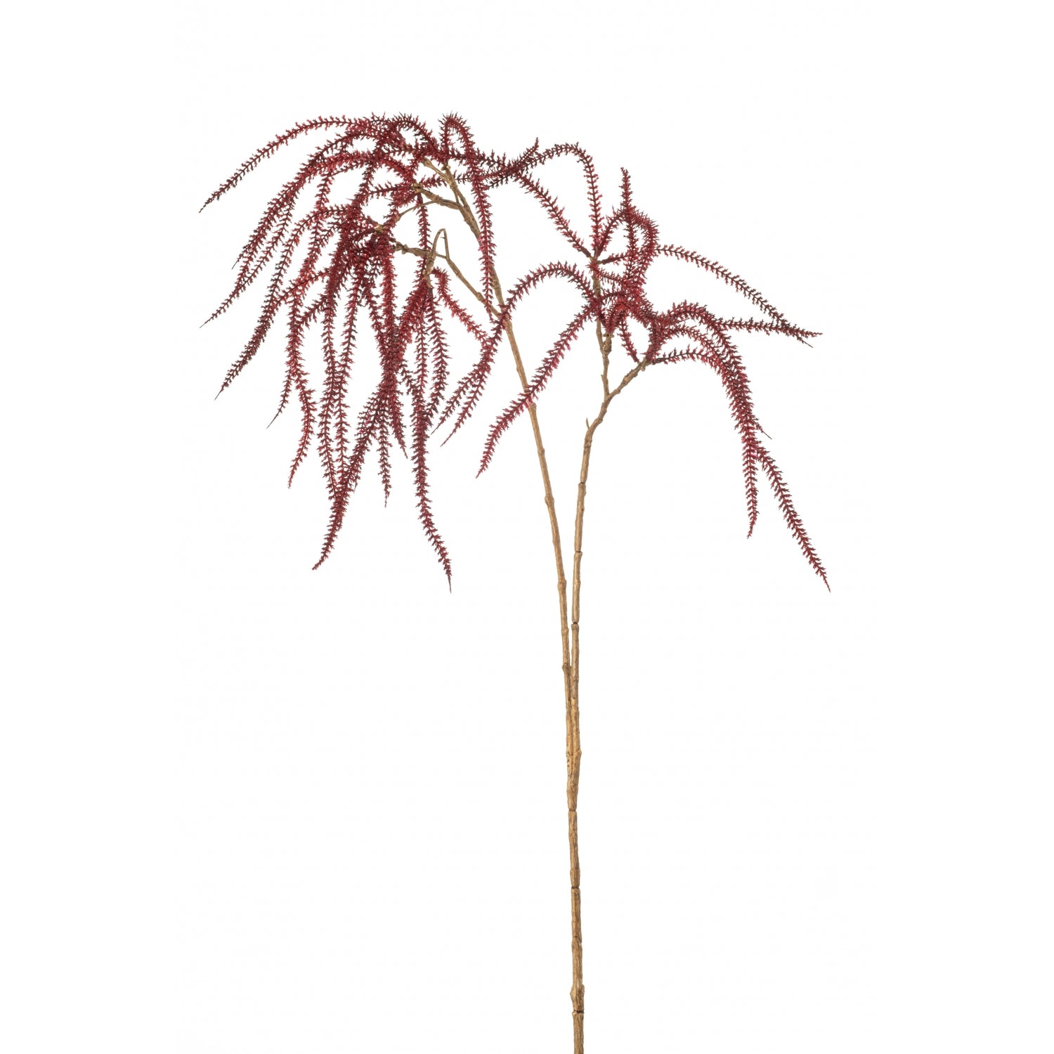 Fleurdirect Kunsttak Amaranthus - Paars|Rood|Bordeaux - Kunststof