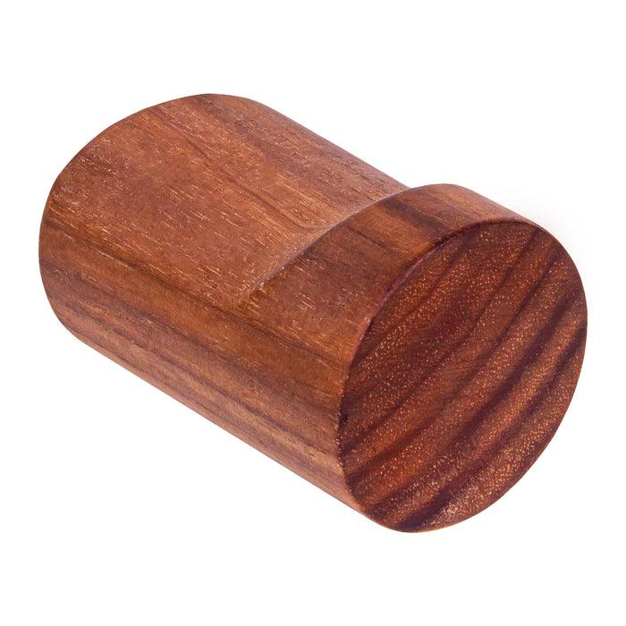 QUVIO Wandkapstok - Hout - donkerbruin