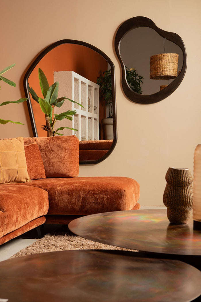 PTMD - Spiegel Denholm - Bruin - 120x4x172cm