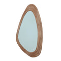 PTMD Santin Natural Mango Wood Organic Triangle Mirror